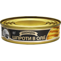 Шпроты "Аквамарин" в масле, 150г