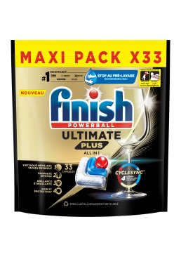 Таблетки для посудомийної машини Finish Ultimate All in 1, 33 шт