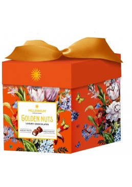 Конфеты Millennium Golden Nut с Начинкой и Целыми орехами, 150 г