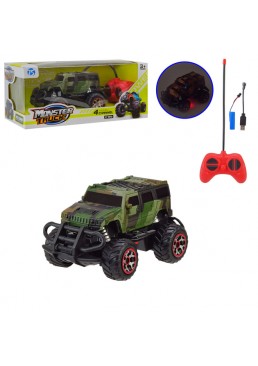 Машинка Monster Truck на радиоуправлении военная камуфляж 866-3В