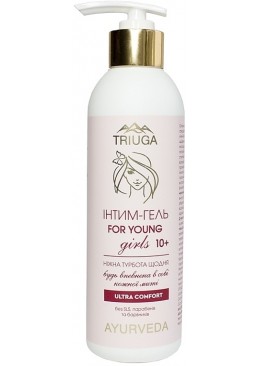 Гель для интимной гигиены Triuga Ayurveda For Young Girls 10+, 300 мл
