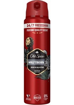Дезодорант-спрей для мужчин Old Spice Wolfthorn, 150 мл 