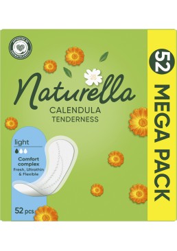 Ежедневные гигиенические прокладки Naturella Calendula Tenderness Normal, 52 шт