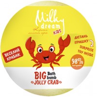 Бомба для ванн Milky Dream kids Big Веселый Крабик, 190 г