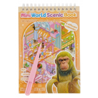 Румбокс 3D наклейки в блокноте "Шимпанзе"