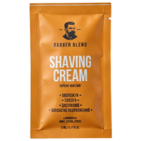 Крем для гоління Barber Blend Shaving Cream, 5 мл (саше)