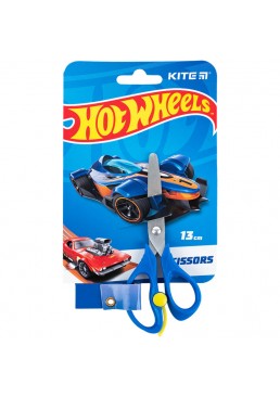 Детские ножницы с пружиной Kite Hot Wheels, 13 см