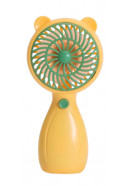 Портативний ручний вентилятор Mini Fan JX-998 (жовтий)