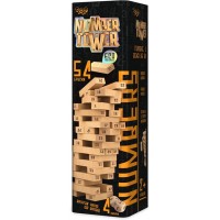 Розвиваюча настільна гра Danko Toys "Number Tower" 