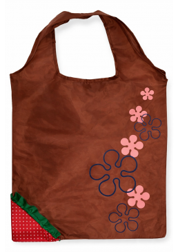 Сумка-трансформер «Полуничка», 37х37 см (коричнева)