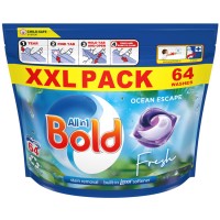 Универсальные капсулы для стирки Bold All in 1 Pods Ocean Escape, 64 шт