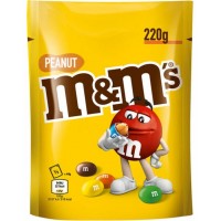 Шоколадные драже M&Ms Peanut, 220 г