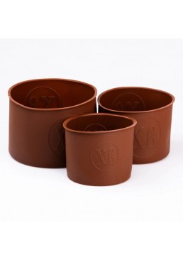 Набор форм для выпечки силиконовые паски HP-35-556BR, 3 шт 