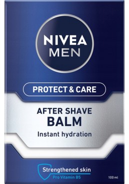 Бальзам после бритья Nivea Protect & Care Увлажняющий, 100 мл 