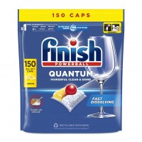Таблетки для посудомийних машин Finish Quantum All in 1 Lemon, 150 шт