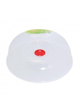 Крышка для посуды и микроволновой печи прозрачная, 30 см