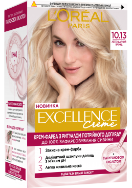 Краска для волос L'Oreal Paris Excellence оттенок 10.13 - Легендарный блонд, 1 шт