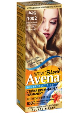 Крем-краска Acme Avena Gloss Color №1002 Кристальный блонд, 138 мл