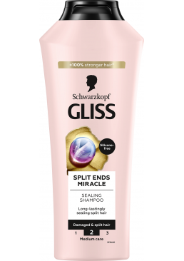 Шампунь Gliss Split Hair Miracle для поврежденных волос и секущихся кончиков, 400 мл