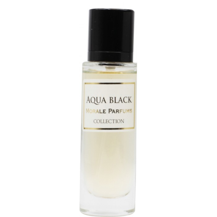 Парфюмированная вода для мужчин Morale Parfums Aqua Black, 30 мл -  Парфюмированная вода для мужчин Morale Parfums Aqua Black, 30 мл -