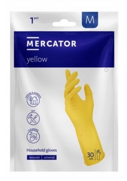 Господарські рукавички MERCATOR yellow, розмір M (1 пара)