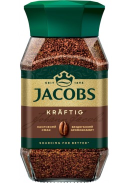 Кофе растворимый Jacobs Kraftig, 190 г