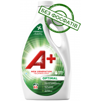Гель для стирки A+ Optimal Универсальный, 2.925 л (65 стирок)