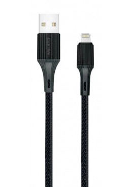 Кабель USB WALKER C705 Lightning black, 1 м