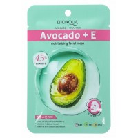 Маска тканинна BIOAQUA для обличчя з екстрактом авокадо, 25 г