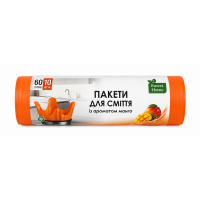 Мешки для мусора с ушками Sweet Home с ароматом манго, 60 л (10 шт)