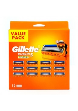 Змінні касети для гоління Gillette Fusion 5 Power, 12 шт