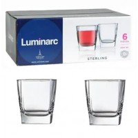 Набор квадратных стаканов Sterling Luminarc, 300 мл (6 шт)