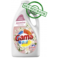 Гель для стирки Gama Jasmine с ароматом жасмина, 4.5 л (100 стирок)