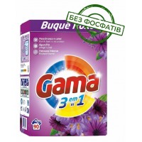 Порошок для стирки Gama Buque Roxo 3в1 с цветочным ароматом, 4.95 кг (90 стирок)