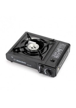 Портативная туристическая газовая плита Happy Home BК-155-A под газовые баллоны 