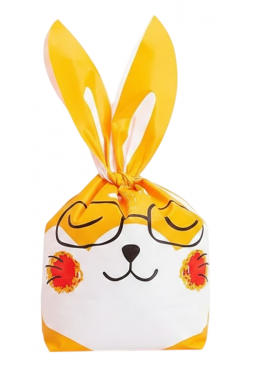 Пакеты подарочные "Рыжий кролик", 13х21 см (50 шт) 