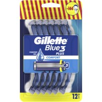 Одноразові бритвені верстати Gillette Blue 3 Comfort, 12 шт
