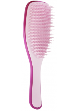 Щетка для волос Hair Comb Wet Detangling Hair Brush (розово-малиновая)