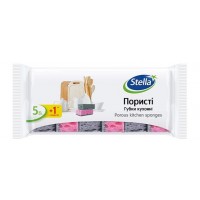Губка кухонная Stella 5+1 шт