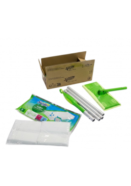 Набор для уборки пола Swiffer (1 швабра, 8 сухих и 3 влажных сменных насадки для пола)