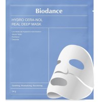 Гідрогелева маска для обличчя Biodance Hydro Cera-Nol Real Deep Sheet Mask з церамідами та пантенолом, 34 г