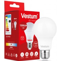 Світлодіодна лампа Vestum A60 12W 4100K 220V E27 1-VS-1103