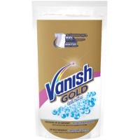 Пятновыводитель и отбеливатель жидкий для тканей Vanish Gold Oxi Action Кристальная белизна, 100 мл