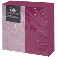 Серветки столові Harmony Пурпурний 3-х кульові, 20 шт