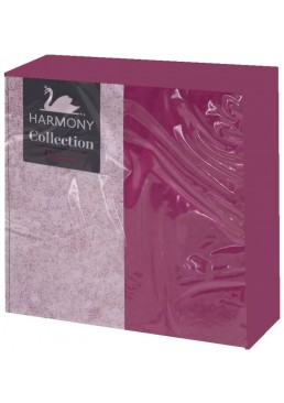 Серветки столові Harmony Пурпурний 3-х кульові, 20 шт
