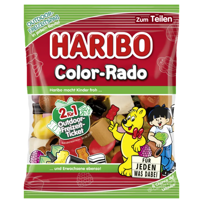 Цукерки жувальні HARIBO Color-Rado, 175 г (725504) - 