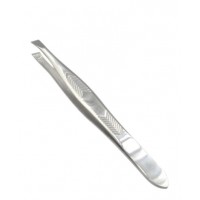Пінцет для брів Beauty LUXURY P-30 скошений (сталь) 