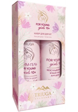 Набор Triuga For young girls: гель для душа 250 мл + интим гель 300 мл