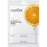 Тканевая маска Vitamin C для лица Sadoer, 25 г
