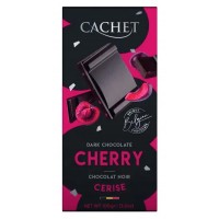 Черный шоколад Cachet 57% Chery, 100 г